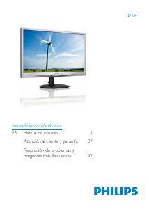 Manual de uso Philips 271S4LPYSS Monitor de LED