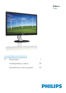 Käyttöohje Philips 272B4QPJCB LED-näyttö