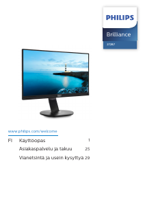 Käyttöohje Philips 272B7QPJEB LED-näyttö