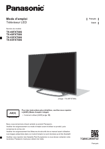 Mode d’emploi Panasonic TX-55FXT686 Téléviseur LCD