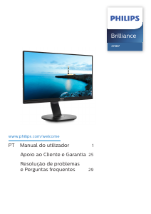 Manual Philips 272B7QPTKEB Monitor LED