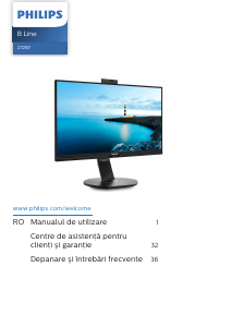 Manual Philips 272B7QUBHEB Monitor LED