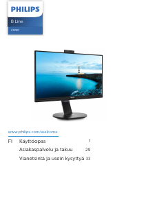 Käyttöohje Philips 272B7QUBHEB LED-näyttö