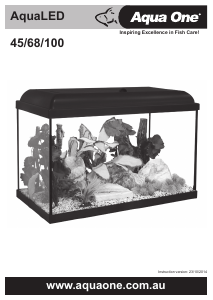 Bruksanvisning Aqua One AquaLED 45 Akvarium