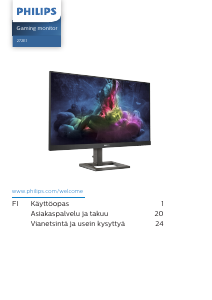 Käyttöohje Philips 272E1GAEZ LED-näyttö