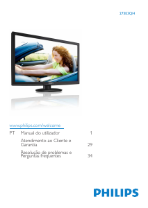 Manual Philips 273E3QHSB Monitor LED
