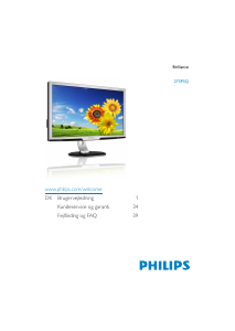Brugsanvisning Philips 273P3QPYEB LED-skærm
