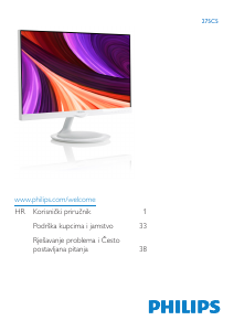 Priručnik Philips 275C5QHAW LED zaslon