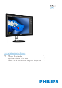 Manual Philips 275P4VYKEB Monitor LED