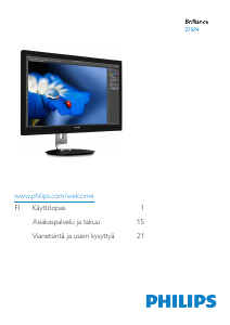 Käyttöohje Philips 275P4VYKEB LED-näyttö