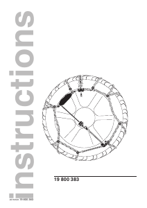 Manual Thule CS-9 Snow Chains