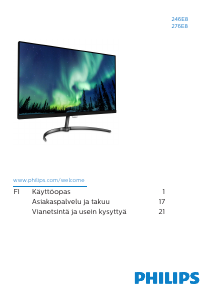 Käyttöohje Philips 276E8FJAB LED-näyttö