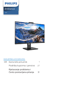 Priručnik Philips 329P1H Brilliance LED zaslon