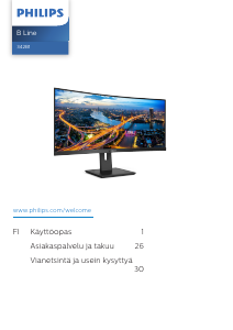 Käyttöohje Philips 342B1C LED-näyttö