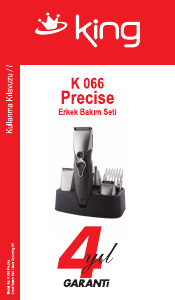 Handleiding King K 066 Precise Baardtrimmer