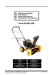 Manual Texas Snow Buster 450 Snow Blower