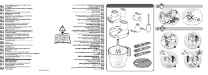 Käyttöohje Tefal HB65L8MX Sauvasekoitin