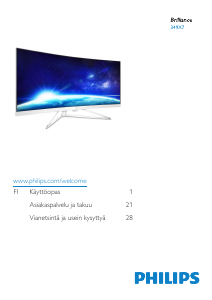 Käyttöohje Philips 349X7FJEW LED-näyttö