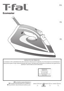 Mode d’emploi Tefal FV1742U0 Ecomaster Fer à repasser