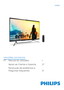 Manual Philips 436M6VBPAB Monitor LED