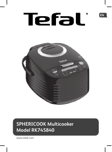 Handleiding Tefal RK745840 Sphericook Rijstkoker