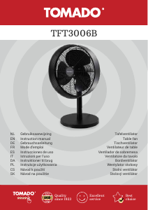 Instrukcja Tomado TFT3006B Wentylator
