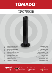 Instrukcja Tomado TFC7503B Wentylator