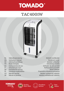 Manual de uso Tomado TAC4001W Ventilador