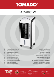 Handleiding Tomado TAC4001W Ventilator