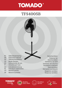 Manual de uso Tomado TFS4005B Ventilador
