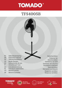 Handleiding Tomado TFS4005B Ventilator