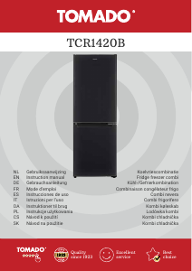 Manual Tomado TCR1420B Fridge-Freezer