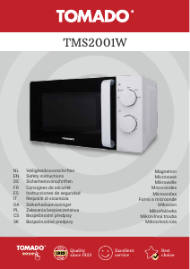 Instrukcja Tomado TMS2001W Kuchenka mikrofalowa