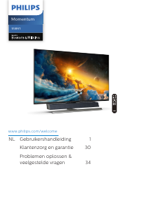 Handleiding Philips 558M1RY Momentum LED monitor