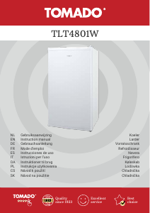 Handleiding Tomado TLT4801W Koelkast