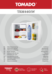 Manual Tomado TRM4401W Refrigerator