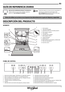 Manual de uso Whirlpool WBC 3C26 B Lavavajillas