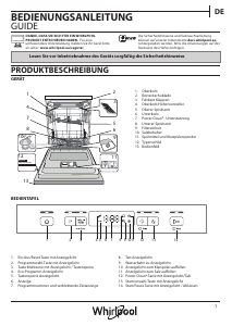 Bedienungsanleitung Whirlpool WFC 3C23 PF X Geschirrspüler