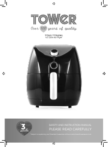 Manual Tower T17021 Deep Fryer