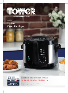 Manual Tower T17001 Deep Fryer