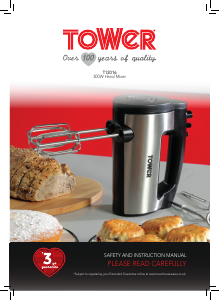 Handleiding Tower T12016 Handmixer