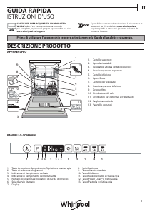 Manuale Whirlpool WIO 3O33 DE Lavastoviglie