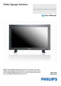 Handleiding Philips BDL3215E LED monitor