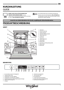 Bedienungsanleitung Whirlpool WIO 3T133 DL E S Geschirrspüler