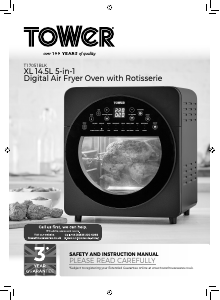 Manual Tower T17051BLK Oven