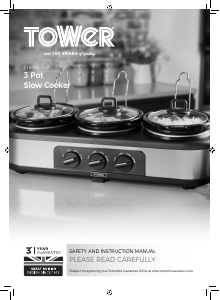 Handleiding Tower T16015 Slowcooker