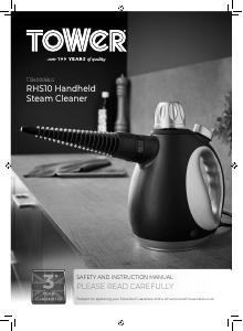 Handleiding Tower T134000BLG Stoomreiniger