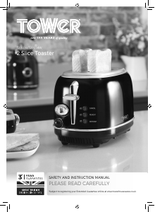 Manual Tower T20016 Toaster