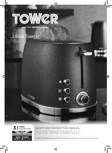 Manual Tower T20029 Toaster