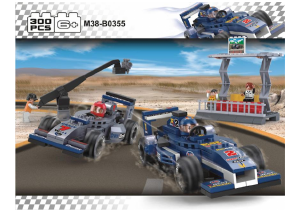 Mode d’emploi Sluban set M38-B0355 Formula 1 Grand prix